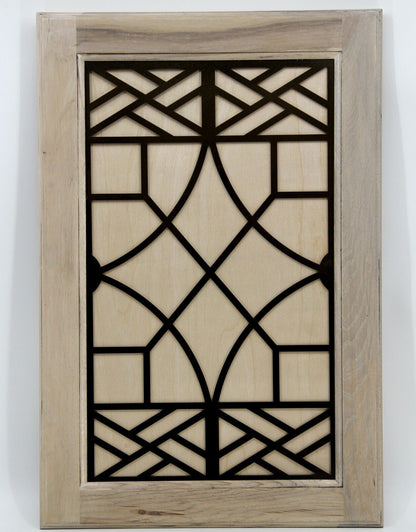 Gershon Cabinet Door Insert-Available in Your Size