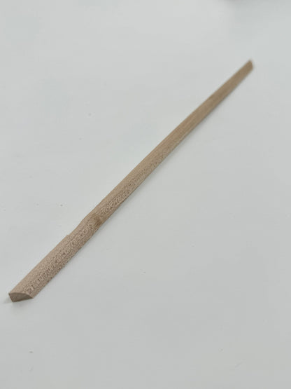 Cabinet Insert Retainer Wood 1/4" Quarter Round Trim