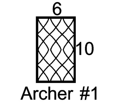 Archer #1 Mini Insert Sample Size-Available in any Design