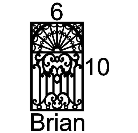 Brian Mini Insert Sample Size-Available in any Design